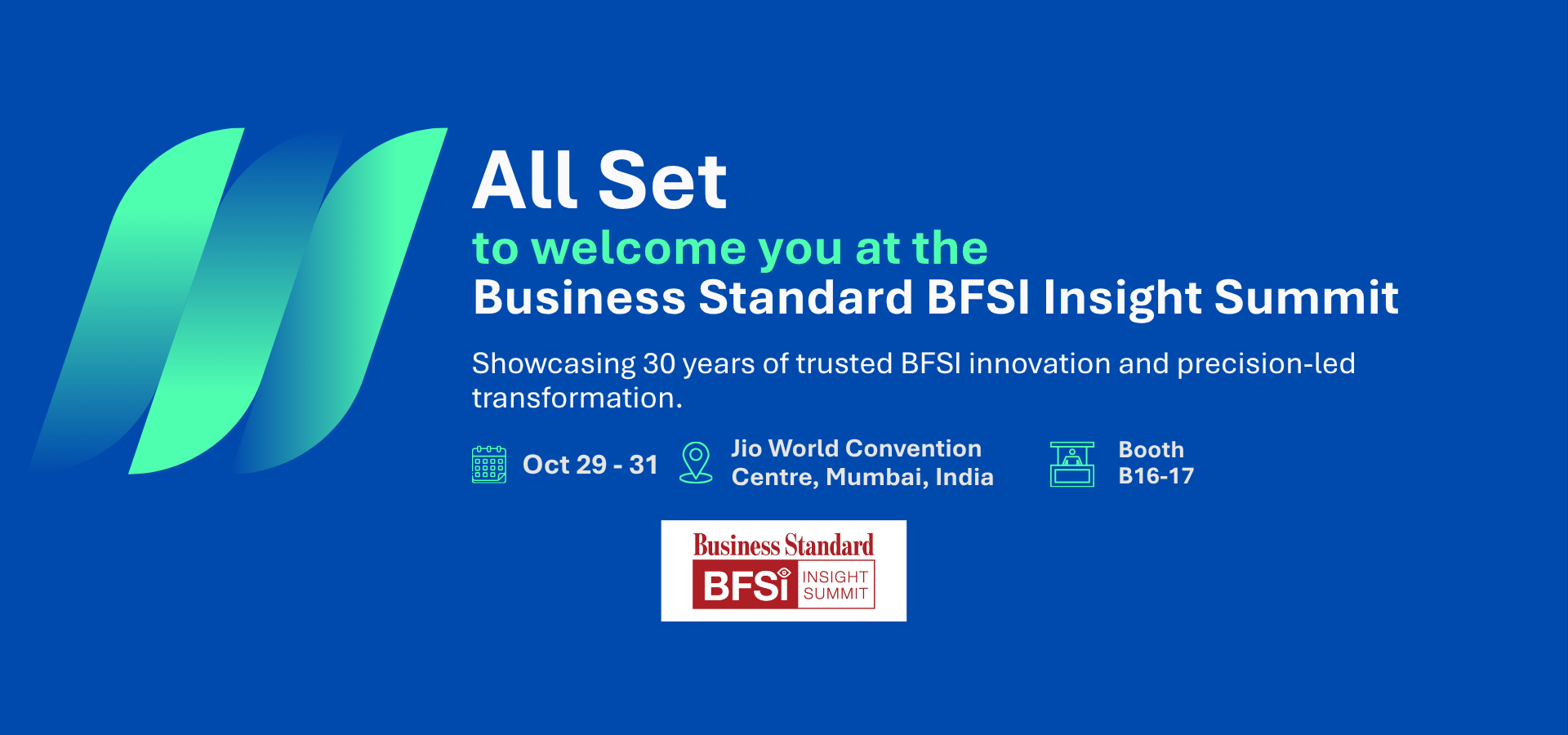 All Set to welcome you at the Business Standard BFSI Insight Summit (2)