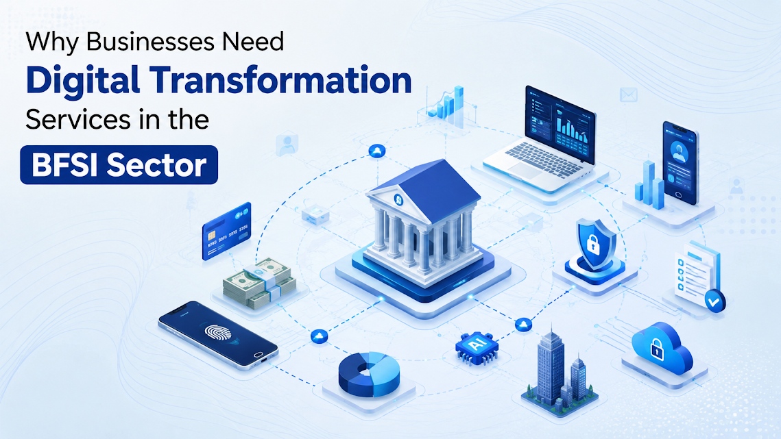 Why Businesses Need Digital Transformation Services in the BFSI Sector
