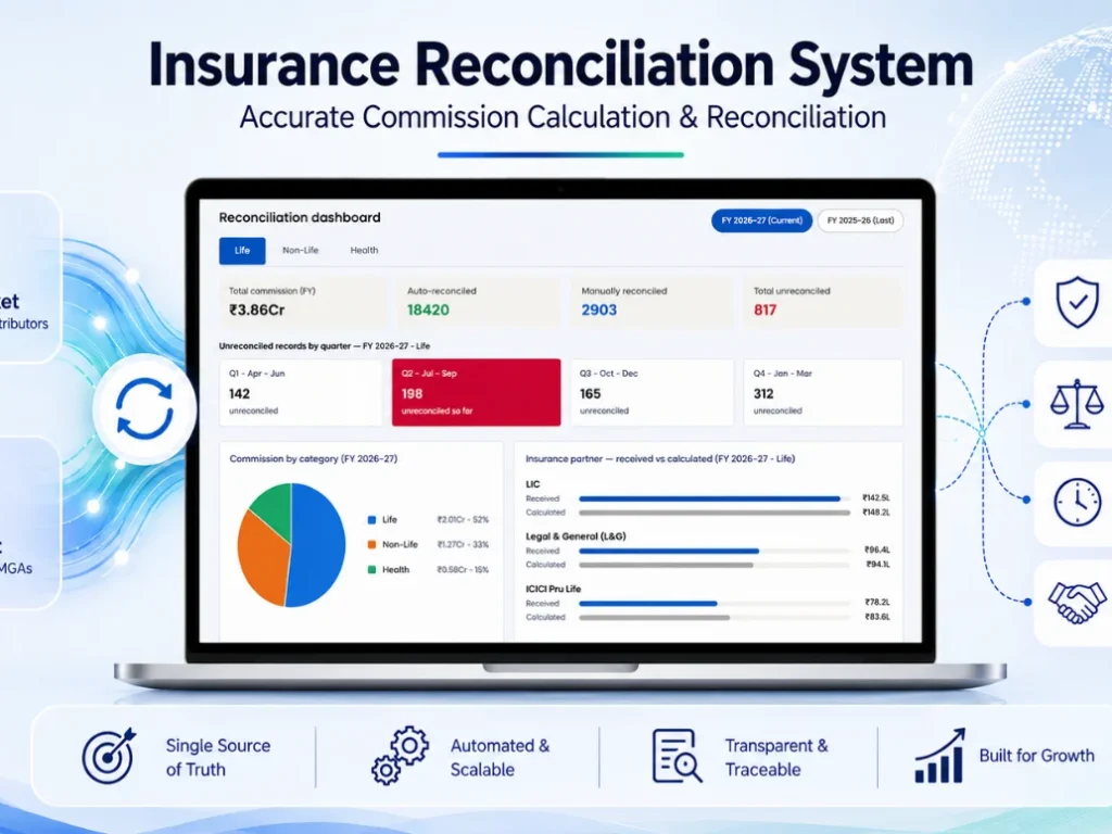 insurance reconcilition system